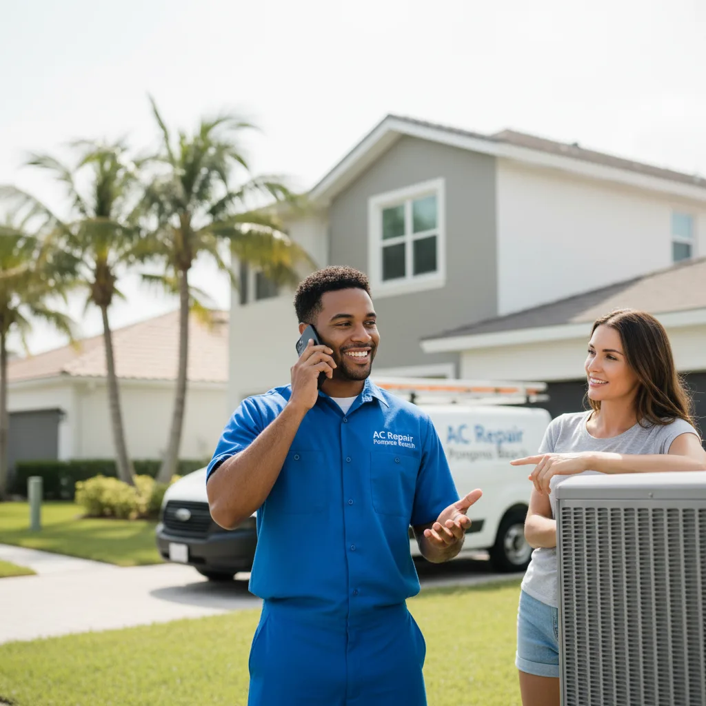 AC Repair Pompano Beach customer support in Marion Station